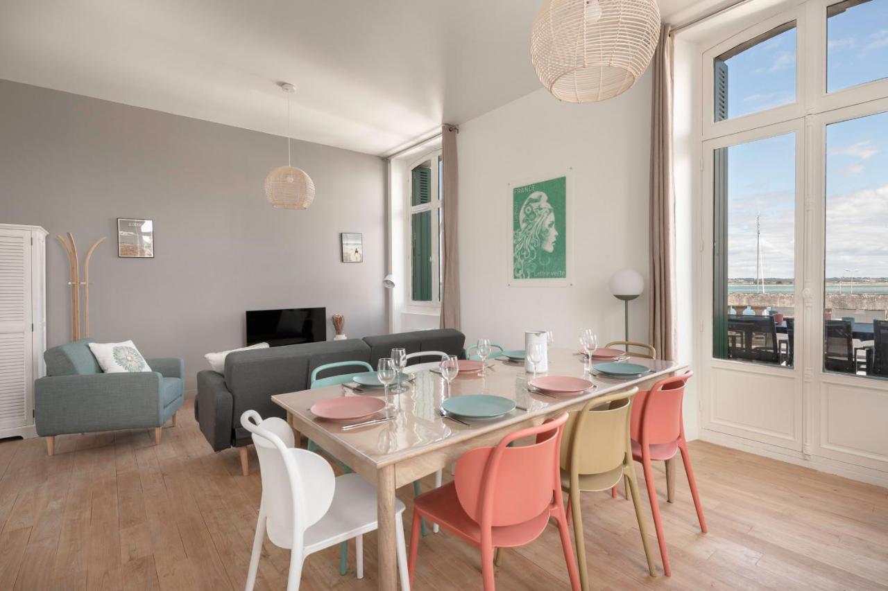 לה קרואסיק Bel Appartement Vue Sur Le Port Du Croisic מראה חיצוני תמונה