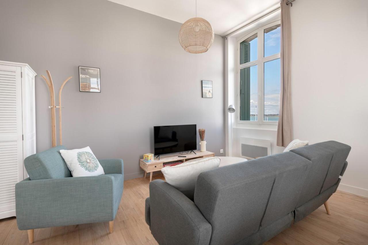 לה קרואסיק Bel Appartement Vue Sur Le Port Du Croisic מראה חיצוני תמונה